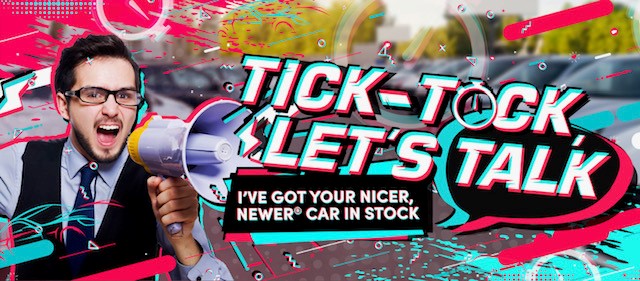 Tick-Tock Let's Talk, I've got your nicer, newer car in stock