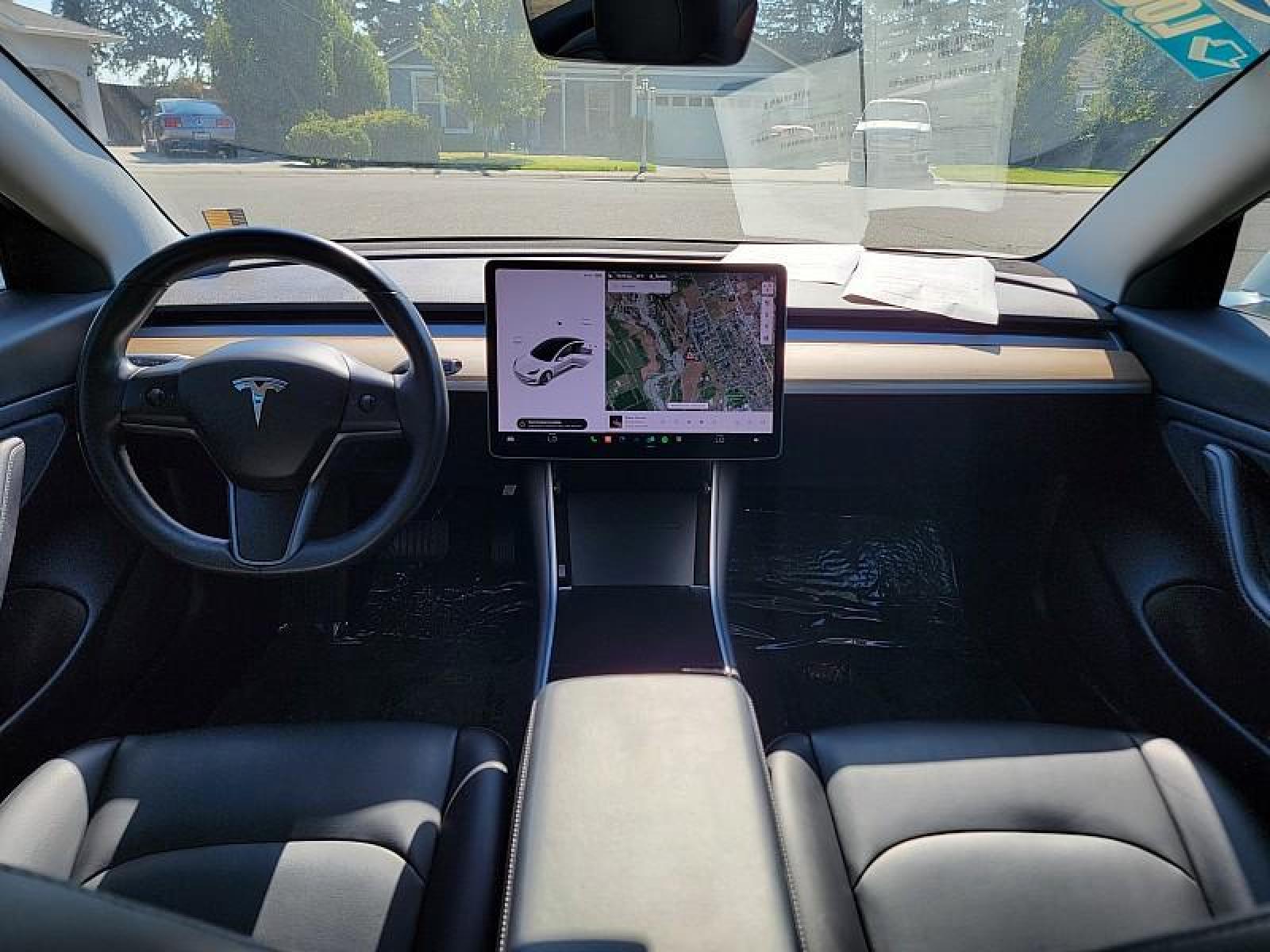 2018 WHITE /BLACK Tesla Model 3 (5YJ3E1EA9JF) with an AC Electric Motor engine, Single-Speed Fixed Gear transmission, located at 246 E Walker St., Orland, 95963, (530) 865-5800, 39.747589, -122.178398 - Photo #18