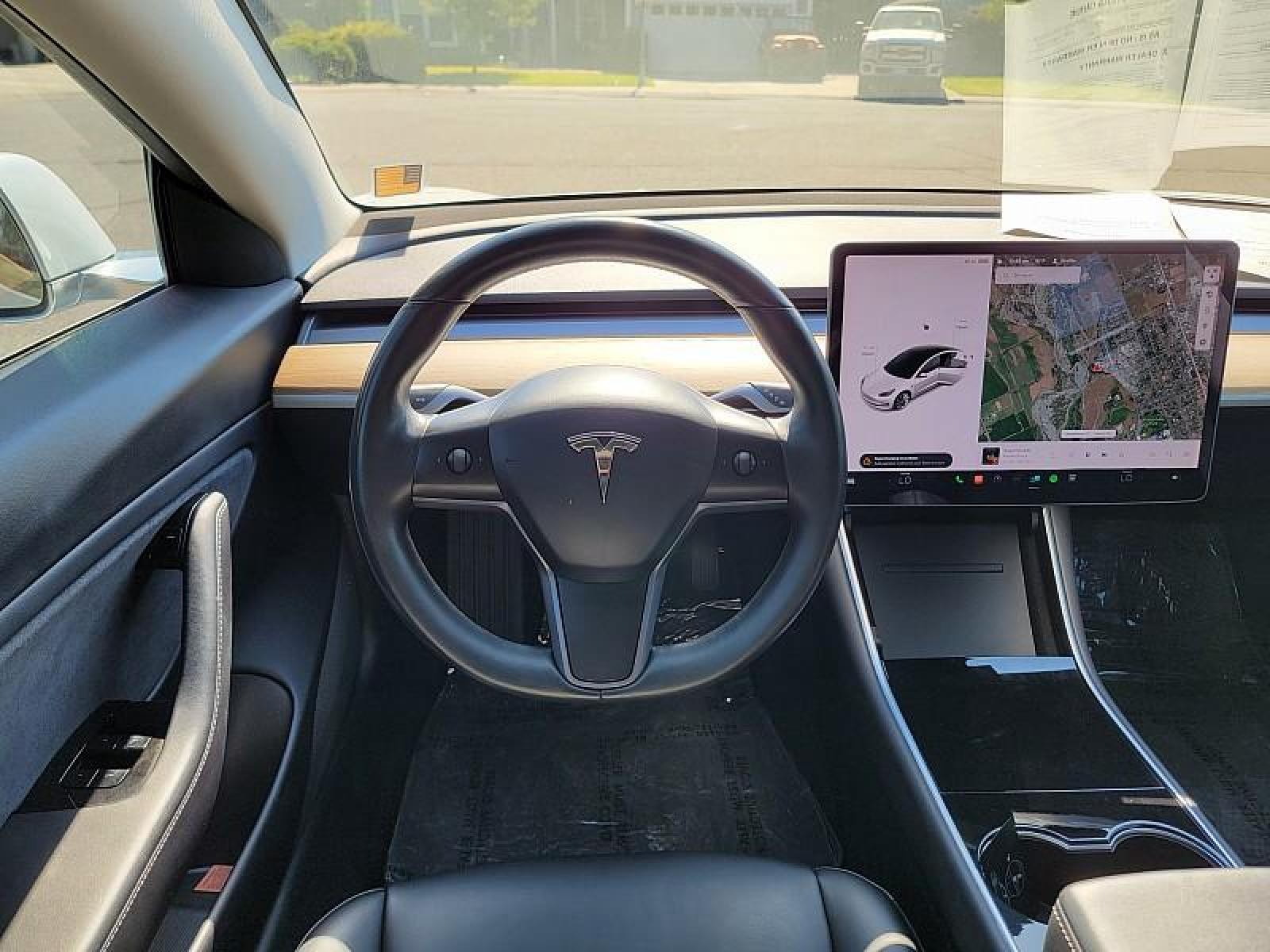 2018 WHITE /BLACK Tesla Model 3 (5YJ3E1EA9JF) with an AC Electric Motor engine, Single-Speed Fixed Gear transmission, located at 246 E Walker St., Orland, 95963, (530) 865-5800, 39.747589, -122.178398 - Photo #19